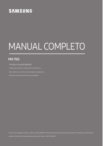 Manual de uso Samsung MX-T50 Set de estéreo