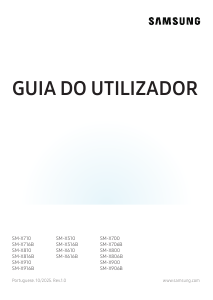 Manual Samsung SM-X906B Tablet