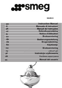 Mode d’emploi Smeg FQ60CAO6 Réfrigérateur combiné
