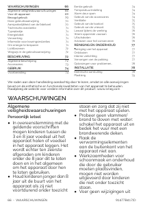 Handleiding Smeg FAB30LCR6 Koel-vries combinatie