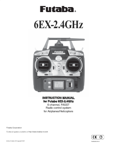 Handleiding Futaba 6EX RC Controller