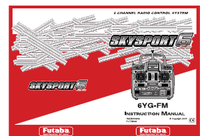 Handleiding Futaba 6YG RC Controller