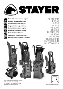 Manuale Stayer HL 2700 C IND Idropulitrice