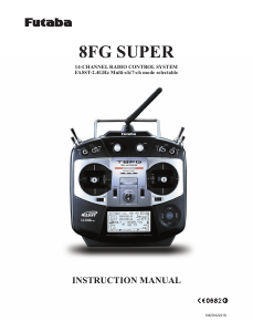 Manual Futaba 8FG Super RC Controller