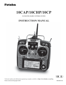 Handleiding Futaba 10CHP RC Controller