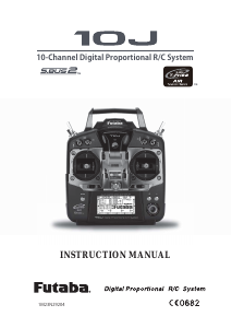 Handleiding Futaba 10J RC Controller