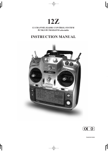 Manual Futaba 12Z RC Controller