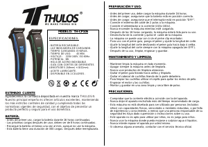 Manual Thulos TH-CP106 Hair Clipper