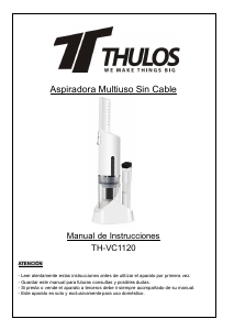 Bruksanvisning Thulos TH-VC1120 Handdammsugare