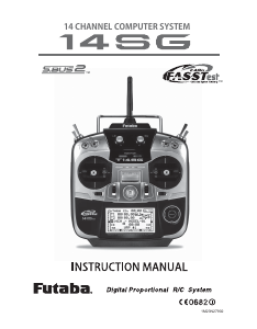 Manual Futaba 14SG RC Controller