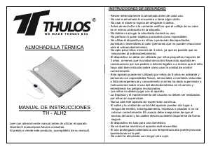 Manual de uso Thulos TH-ALH2 Almohadilla térmica