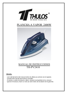 Bruksanvisning Thulos TH-PV2410 Strykjärn