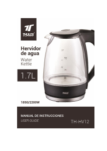 Bruksanvisning Thulos TH-HV12 Vattenkokare