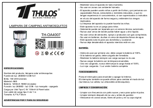 Manuale Thulos TH-OA4007 Lampada