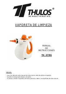 Manual de uso Thulos TH-ST351 Limpiador de vapor
