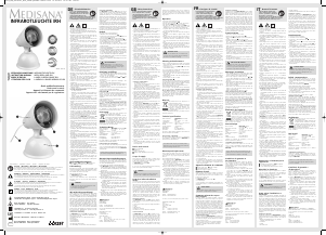 Manual Medisana IRH Infrared Lamp