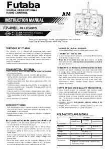 Manual Futaba FP-4NBL RC Controller