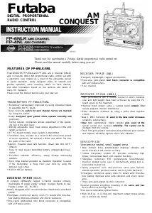 Manual Futaba FP-4NL RC Controller