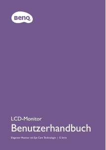 Bedienungsanleitung BenQ GW2485TC LCD monitor