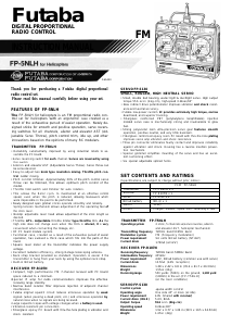 Manual Futaba FP-5NLH RC Controller