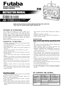 Handleiding Futaba FP-5NLK RC Controller