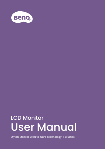 Manual BenQ GW2790C LCD Monitor