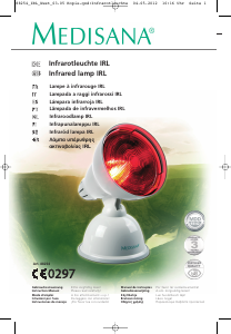 Manual Medisana IRL Lâmpada de infravermelhos