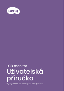 Manuál BenQ GW2790TC LCD monitor