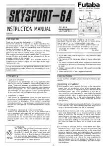 Handleiding Futaba FP-6VA RC Controller