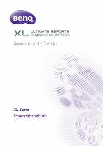 Bedienungsanleitung BenQ XL2411T LCD monitor