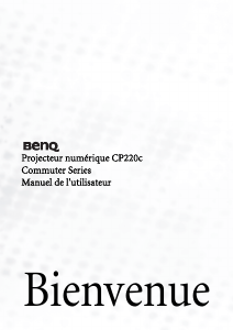 Mode d’emploi BenQ CP220c Projecteur