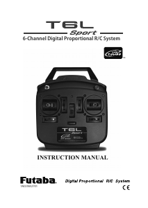 Manual Futaba T6L RC Controller