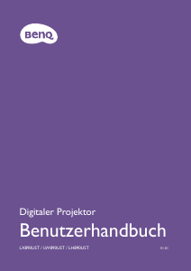 Bedienungsanleitung BenQ LH890UST Projektor