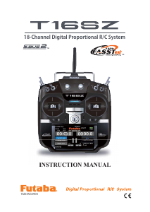 Manual Futaba T16SZ RC Controller