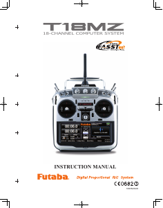 Handleiding Futaba T18MZ RC Controller