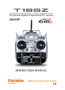 Manual Futaba T18SZ RC Controller