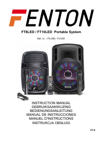 Manual Fenton 170.090 FT8LED Speaker