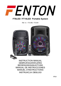 Manual Fenton 170.091 FT10LED Speaker