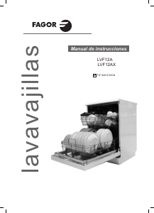 Manual Fagor LVF12A Máquina de lavar louça