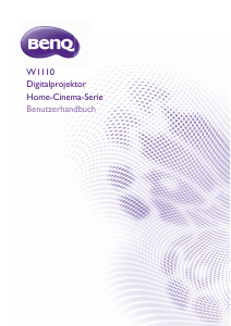 Bedienungsanleitung BenQ W1110 Projektor