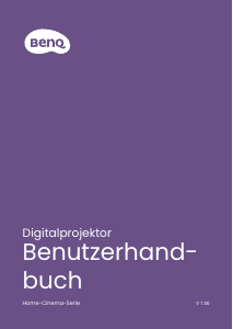 Bedienungsanleitung BenQ W4100i Projektor