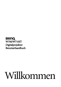 Bedienungsanleitung BenQ W700 Projektor