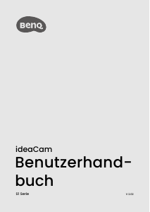 Bedienungsanleitung BenQ ideaCam S1 Plus Webcam