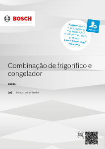 Manual Bosch KGP86AXB0N Frigorífico combinado