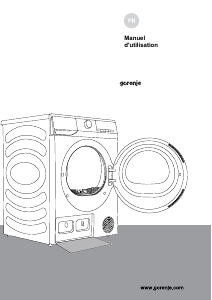 Mode d’emploi Gorenje DHNE82 Sèche-linge