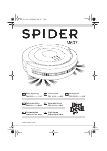 Manuale Dirt Devil M607 Spider Aspirapolvere