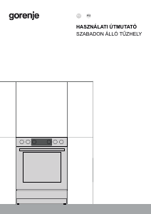 Használati útmutató Gorenje GKS5C75WF Tűzhely