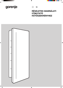 Használati útmutató Gorenje RI512E41 Hűtőszekrény