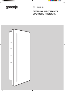 Priručnik Gorenje RI512E41 Hladnjak