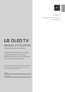 Mode d’emploi LG OLED48G56LS Téléviseur OLED